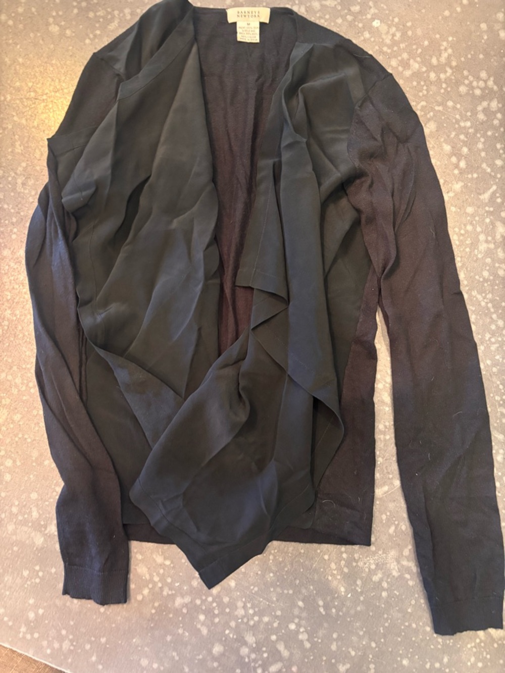 Barneys NY Draped Front Cardigan
